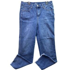Billie Jeans Womens 8 Cropped Frayed Costal Beachy Outdoors Travel‎ Streetwear